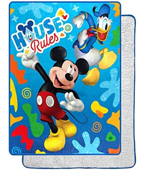 Northwest Mickey Mouse Buddies Rule Manta Extragrande Con Ta 0