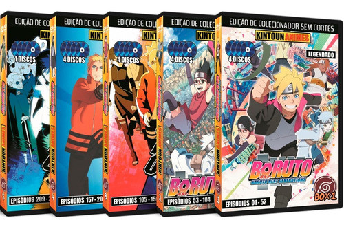 Boruto Naruto Next Generations Série Atualizada Em Dvd 1