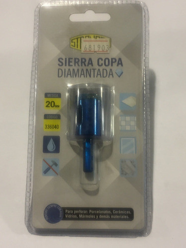 Sierra Copa Diamantada P/taladro 20 Mm 336040 0