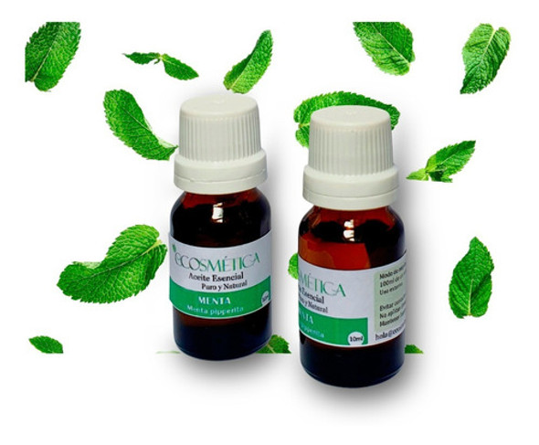 Aceite Esencial Menta 10ml Ecosmetica 0
