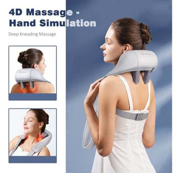 Knqze Masajeador De Cuello Y Hombros Con Calor, 1