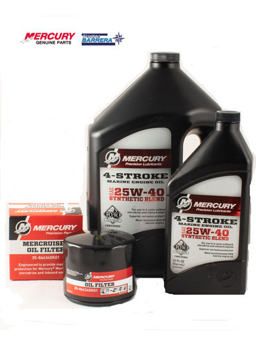 Kit Cambio De Aceite Y Filtro Motor Mercruiser 5,7 1