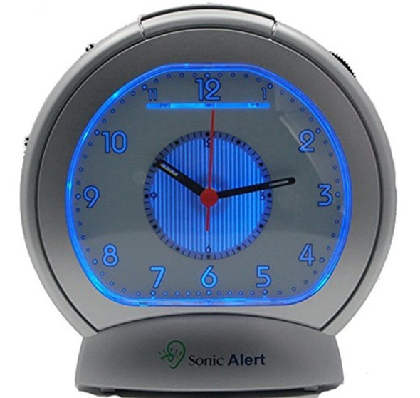 Reloj Despertador Analógico Sonic Bomb Con Agitador De Cama, 1