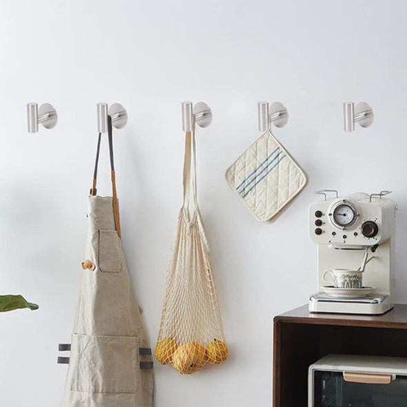 Gancho Toalla Baño Autoadhesivo Acero Inoxidable Pack X 3 1