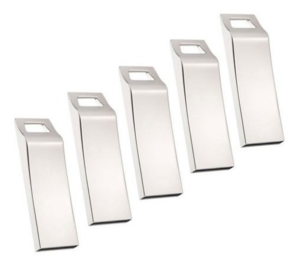 5 X 32gb Anillo Metálico Gancho Flash Drive Pulgar Pluma Sal 0