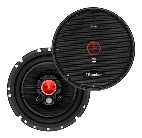 Parlantes 6 Pulgadas Bomber Triaxial Bbr 6 Con Reja 3 Vias 0