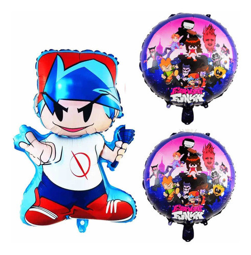 Set Globos Friday Nigth Funkin Videojuegos Play 0
