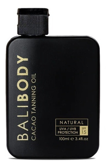 Bali Body Aceite Bronceador De Cacao Spf15 Balibody 0