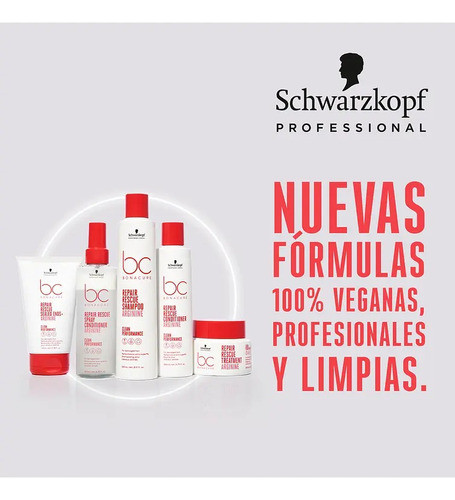 Schwarzkopf Acondicionador En Spray Repair Rescue X400ml 1