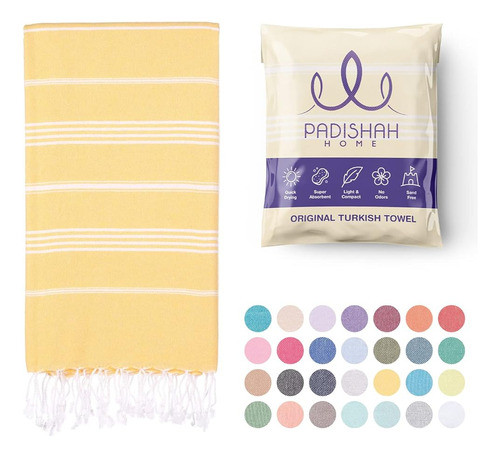 Padishahhome Toalla De Playa Turca Oversize 38x71 | Toalla D 0