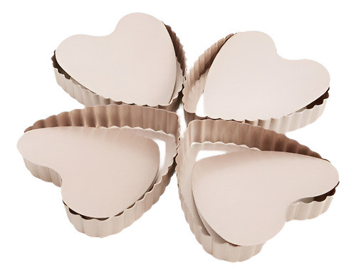 Wk9025 Chefmade, 4pc Mini Antiadherente Bandeja De Tarta En 0