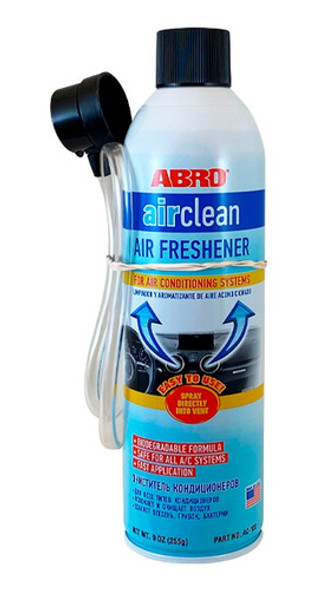 Limpiador Aire Acondicionado Para Hogar Y Autos X 255g Abro 0