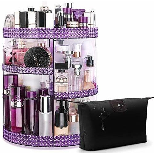Awenia Organizador De Maquillaje Giratorio De 360 Rrgrados D 0