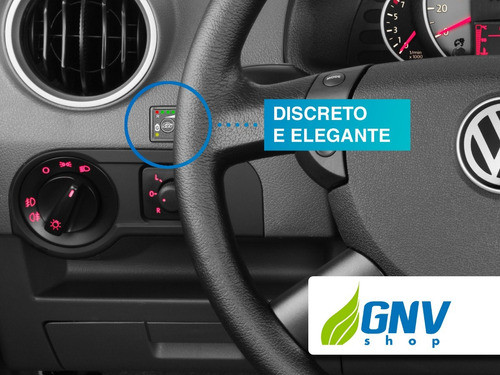 Kit Chave Comutadora Gnv Mini Sgv Caixinha Chicote Manometro 1