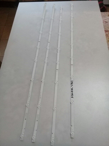 Kit Tiras De  Led Tv Admiral Modelo Ad49e2 Original 0