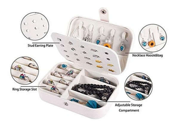 Caja De Joyeria Obling Para Mujeres Niñas, Caja Organizado 1