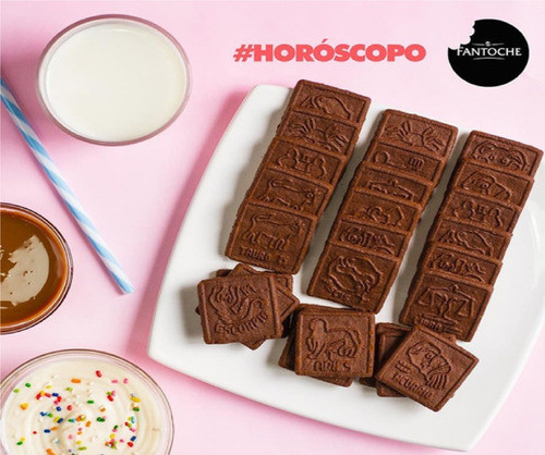 Pack X 5 Galletitas Horoscopo De Chocolate X 300grs 1