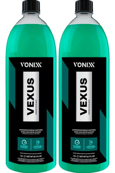 2- Vexus 1,5l Vonixx Limpador Rodas Motor Geral Carro Moto 0