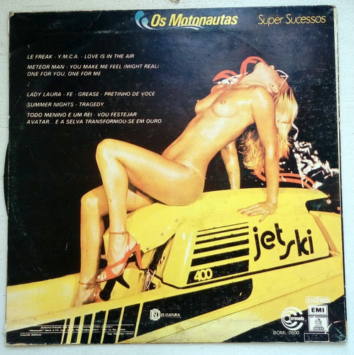 Os Motonautas Super Sucessos Lp 10 Pulgadas Boliviano Kktus 1