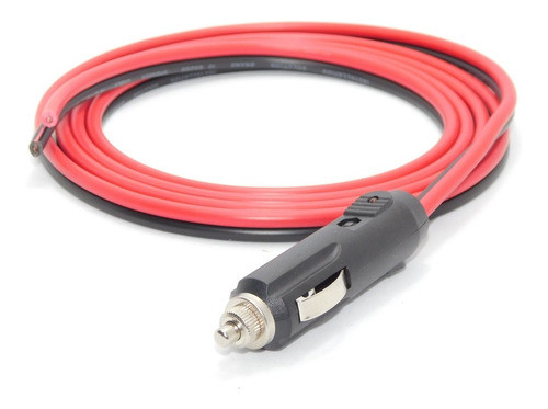 Conector Toma Macho 12v Encendedor Indicador Led 5mts Cable 0