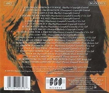 Matthews Southern Comfort First Album / Second Spring Cd 1