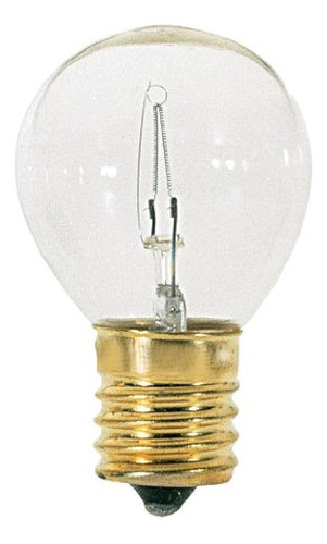 Satco S3629 Intermedio Base 40 Vatios S11 Bombilla, Transpar 0