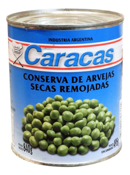 Arvejas Secas Remojadas  Caracas X 24 Unidades 0