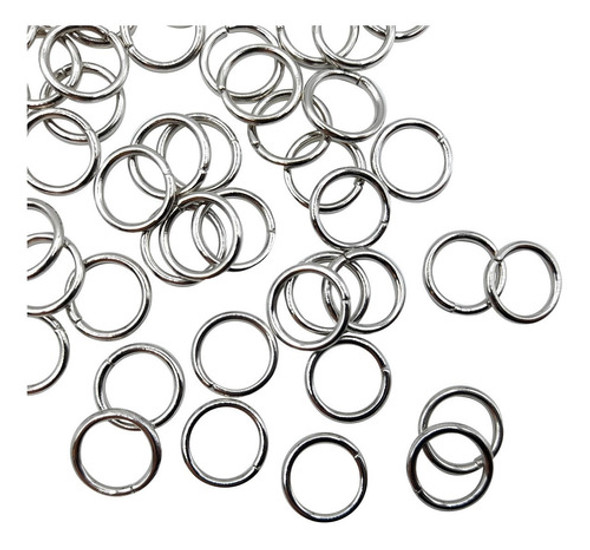 100 Argollas Argollitas 12mm Reforzada De Union Insumo Bijou 0