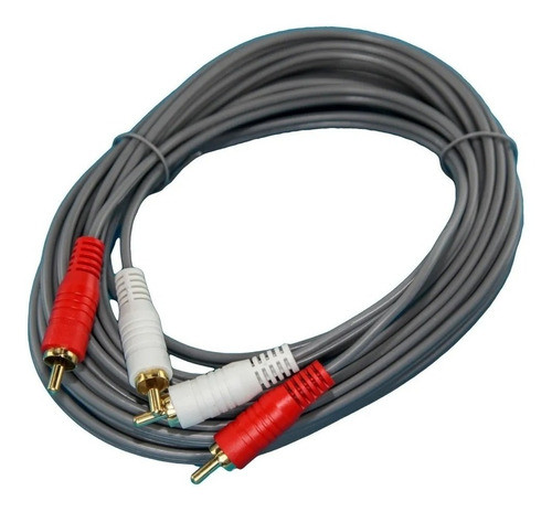 Cable Audio Video 2 Rca Macho A 2 Rca Macho Oro 1,80 Mts 0