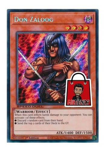 Don Zaloog - Secret Rare - Miltienda - Yugioh 0