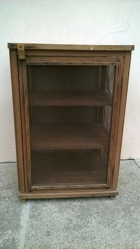 Buen Antigua Fiambrera D Campo Almacen Exhibidor Mostrador 0