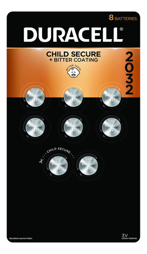Duracell Bateria De Litio Cr2032 De 3 V, Caracteristicas De 0
