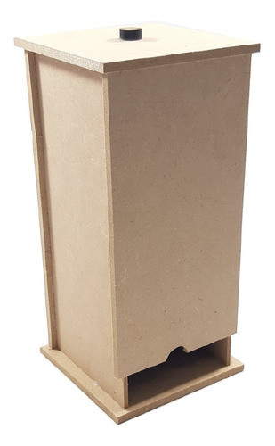Expendedor/ Dispenser De Té 9x9x20cm Mdf X3 U- Revestimiento 0