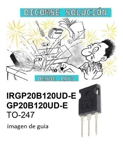Irgp20b120ud  -e 20n120 Igbt 20a 1200v 300w 1