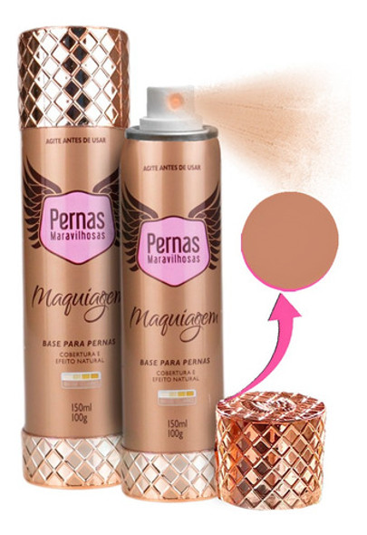 Maquiagem Pernas Maravilhosas Bege Claro Palterm 0