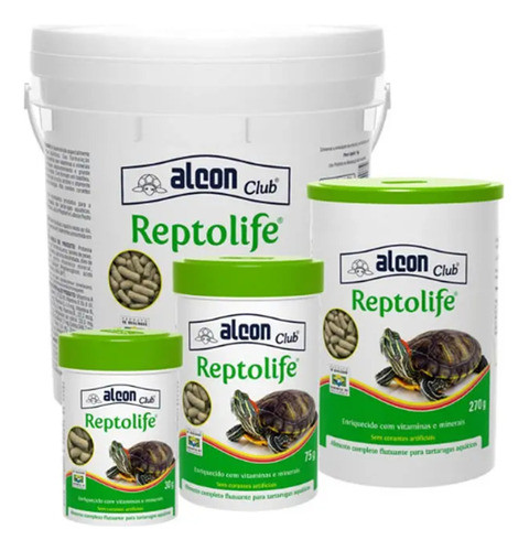 Ração Reptolife Para Tartarugas Aquáticas Alcon Club 30g 1