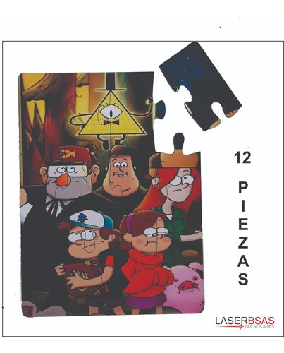 Rompecabeza Puzzle Personalizados 12 Piezas Fibro Impreso 0