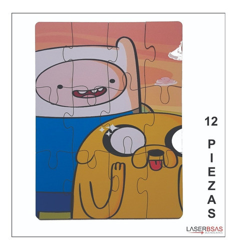 Rompecabeza Puzzle Personalizados 12 Piezas Fibro Impreso 1