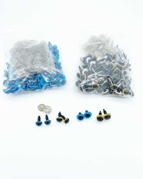 Ojos De Seguridad Amigurumi Colores X20uds 8mm La Fabriquita 0