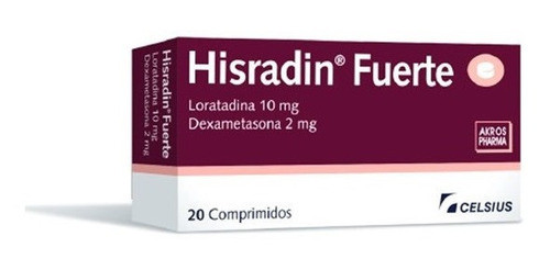 Hisradin® Fuerte X 20 Comprimidos 0