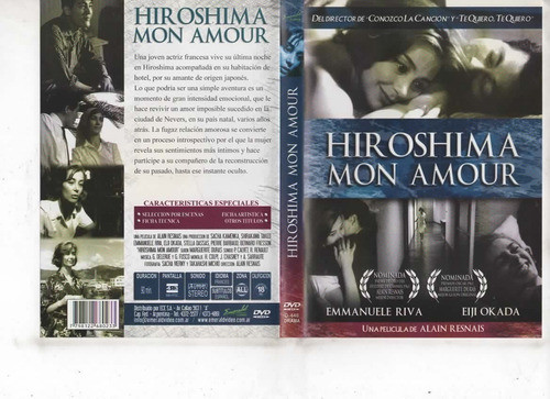 Hiroshima, Mon Amour - Dvd Original - Buen Estado 0