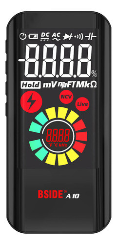 Mini Multímetro Digital Inteligente Multifuncional A10 Ncv 0