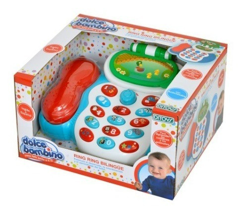 Juguete Bebe  Ring Ring Bilingüe Ditoys 1
