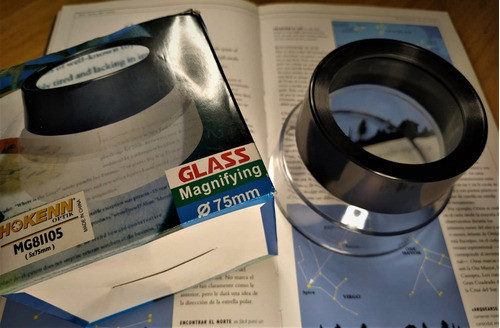 Lupa De Apoyar Hokenn 5x 75mm 1