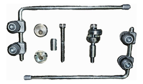 Soportes Parabrisa Rouser Ns 200 Motos Bajaj Anclajes Agarre 0