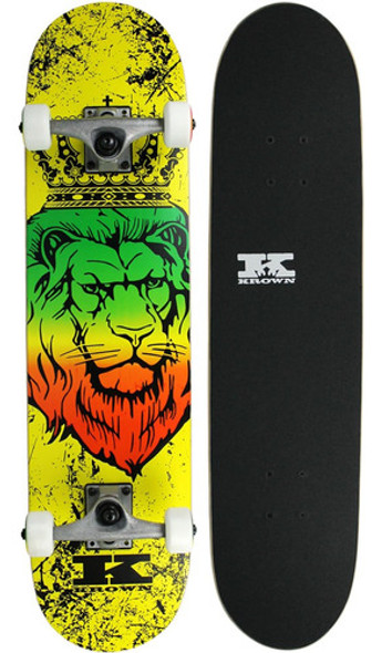Krown Zion Lion Rookie Patineta Completa 0 Krown Zion Lion Rookie Patineta Completa 0