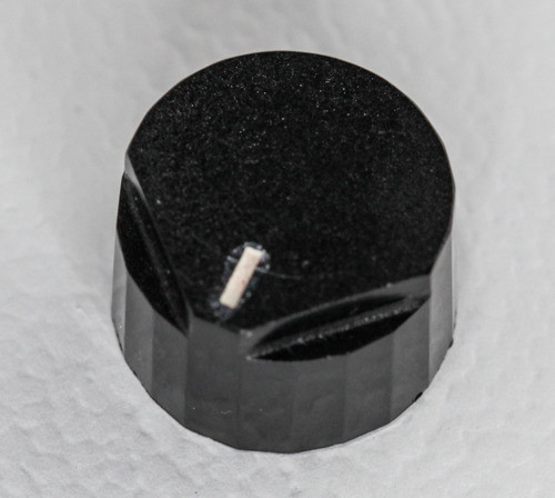 Perilla Negra Diametr 30 Mm Alto 14mm Buje Bronce X 10u Htec 1