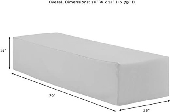 2 Fundas Para Reposeras De Jardin 1