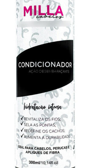 Condicionador Para Laces Perucas Fibra Orgânica Bio 300ml 1