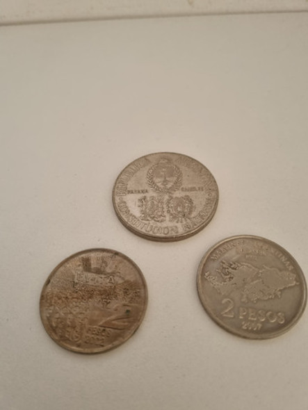 Lote De 3 Monedas Conmemorativas 1
